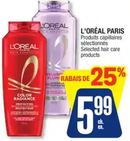 Jean Coutu L'ORÉAL PARIS Selected hair care products offer