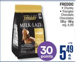 Jean Coutu FREDDO • Chunky • Triangles Chocolates offer