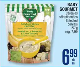 Jean Coutu BABY GOURMET Selected cereals offer
