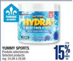 Jean Coutu YUMMY SPORTS Selected products offer