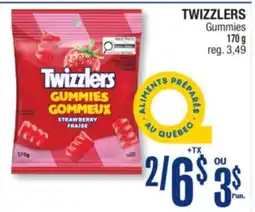 Jean Coutu TWIZZLERS Gummies offer