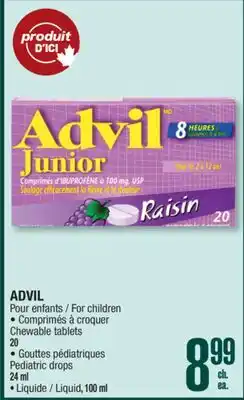 Jean Coutu ADVIL offer