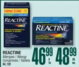 Jean Coutu REACTINE Allergy Tablets offer