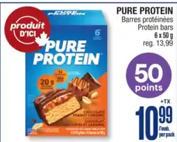 Jean Coutu PURE PROTEIN Protein bars offer