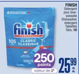 Jean Coutu FINISH Dishwasher detergent Tabs offer