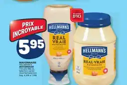 Marché Bonichoix HELLMANN'S MAYONNAISE offer