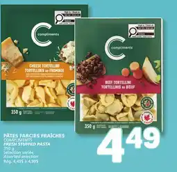 Marché Bonichoix COMPLIMENTS FRESH STUFFED PASTA offer