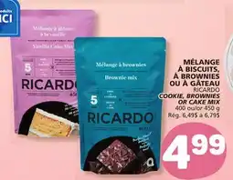 Marché Bonichoix RICARDO COOKIE, BROWNIES OR CAKE MIX offer
