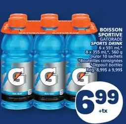 Marché Bonichoix GATORADE SPORTS DRINK offer