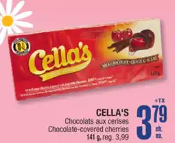 Jean Coutu CELLA'S Chocolate-covered cherries offer