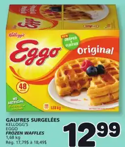 Marché Bonichoix KELLOGG'S EGGO FROZEN WAFFLES offer