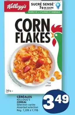 Marché Bonichoix KELLOGG'S CEREAL offer