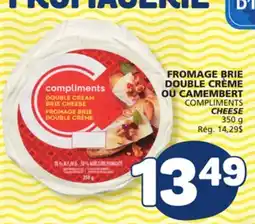 Marché Bonichoix COMPLIMENTS CHEESE offer