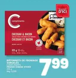 Marché Bonichoix COMPLIMENTS FROZEN CHEESE STICKS offer