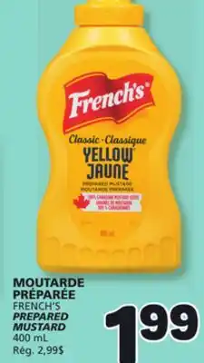 Marché Bonichoix FRENCH'S PREPARED MUSTARD offer