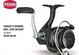 Canadian Tire PENN PURSUIT V SPINNING REEL, 2500 OR 6000˝ offer