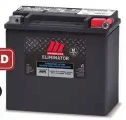 Canadian Tire MOTOMASTER FACTORY-ACTIVATED AGM POWERSPORT BATTERIES offer
