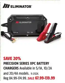 Canadian Tire PRECISION SERIES XPC BATTERY CHARGERS offer