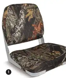 Canadian Tire LEOPARD HEAVY-DUTY MOULDED FRAME FOLDING BOAT SEAT offer