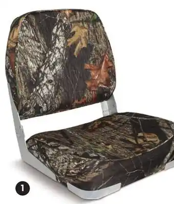 Canadian Tire LEOPARD HEAVY-DUTY MOULDED FRAME FOLDING BOAT SEAT offer