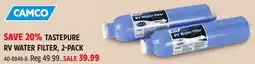 Canadian Tire TASTEPURE RV WATER FILTER offer