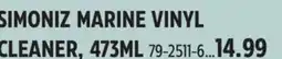 Canadian Tire SIMONIZ MARINE VINYL CLEANER offer