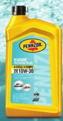 Canadian Tire PENNZOIL 4-CYCLE MARINE OIL offer