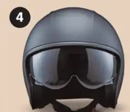 Canadian Tire H1 HALF-SHELL MOTORCYCLE HELMET, MATTE BLACK offer