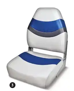 Canadian Tire DELUXE HI-BACK VINYL BOAT SEAT offer