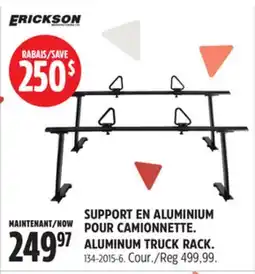 Canadian Tire SUPPORT EN ALUMINIUM POUR CAMIONNETTE ERICKSON offer