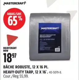 Canadian Tire BÂCHE ROBUSTE MASTERCRAFT, 12X16PI offer