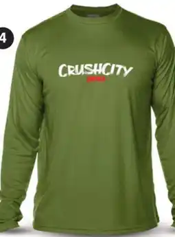 Canadian Tire CRUSH CITY LONG-SLEEVE SHIRT, GREEN offer