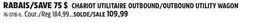 Canadian Tire OUTBOUND UTILITY WAGON offer