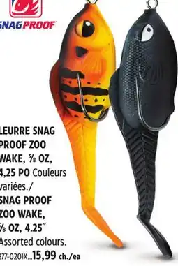 Canadian Tire SNAG PROOF ZOO WAKE offer