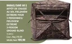 Canadian Tire AMERISTEP FIELDVIEW EXTREME 3-PERSON GROUND BLIND offer