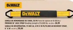 Canadian Tire PREMIUM 36˝ AXLE STRAP offer