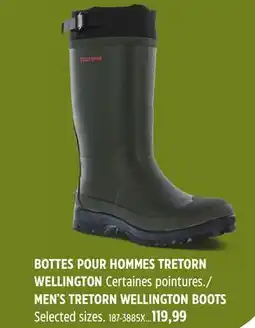 Canadian Tire MEN'S TRETORN WELLINGTON BOOTS offer