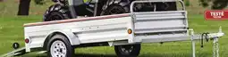 Canadian Tire 5 X 7´ GALVALUME PLUS UTILITY TRAILER WITH RAMP GATE offer