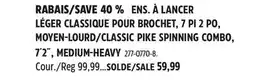 Canadian Tire CLASSIC PIKE SPINNING COMBO, 7´2˝, MEDIUM-HEAVY offer