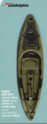 Canadian Tire JOURNEY 10´ FISHING KAYAK offer