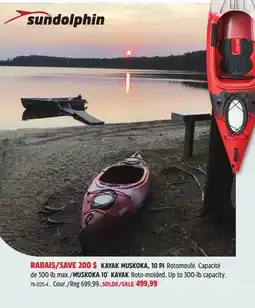 Canadian Tire MUSKOKA 10´ KAYAK offer