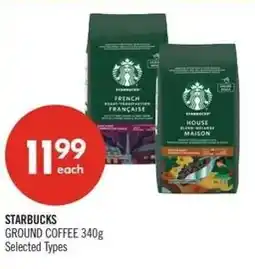 Shoppers Drug Mart Starbucks ground coffee offer