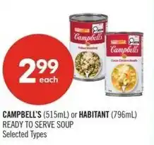 Shoppers Drug Mart Campbells or habitant offer