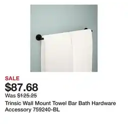 Wayfair Trinsic Wall Mount Towel Bar Bath Hardware Accessory 759240-BL offer