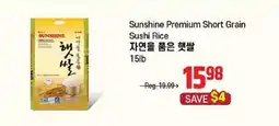 Galleria Supermarket Sunshine Premium Short Grain Sushi Rice offer