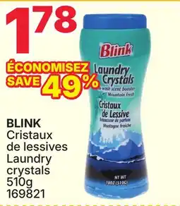Rossy BLINK Laundry crystals offer
