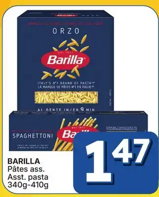 Rossy BARILLA Asst. pasta offer