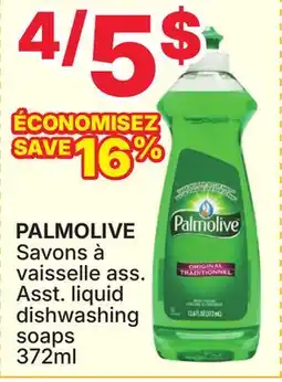 Rossy PALMOLIVE Asst. liquid dishwashing soaps offer