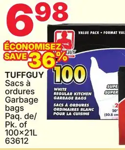 Rossy TUFFGUY Garbage bags offer