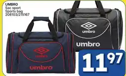 Rossy UMBRO Sac sport Sports bag offer